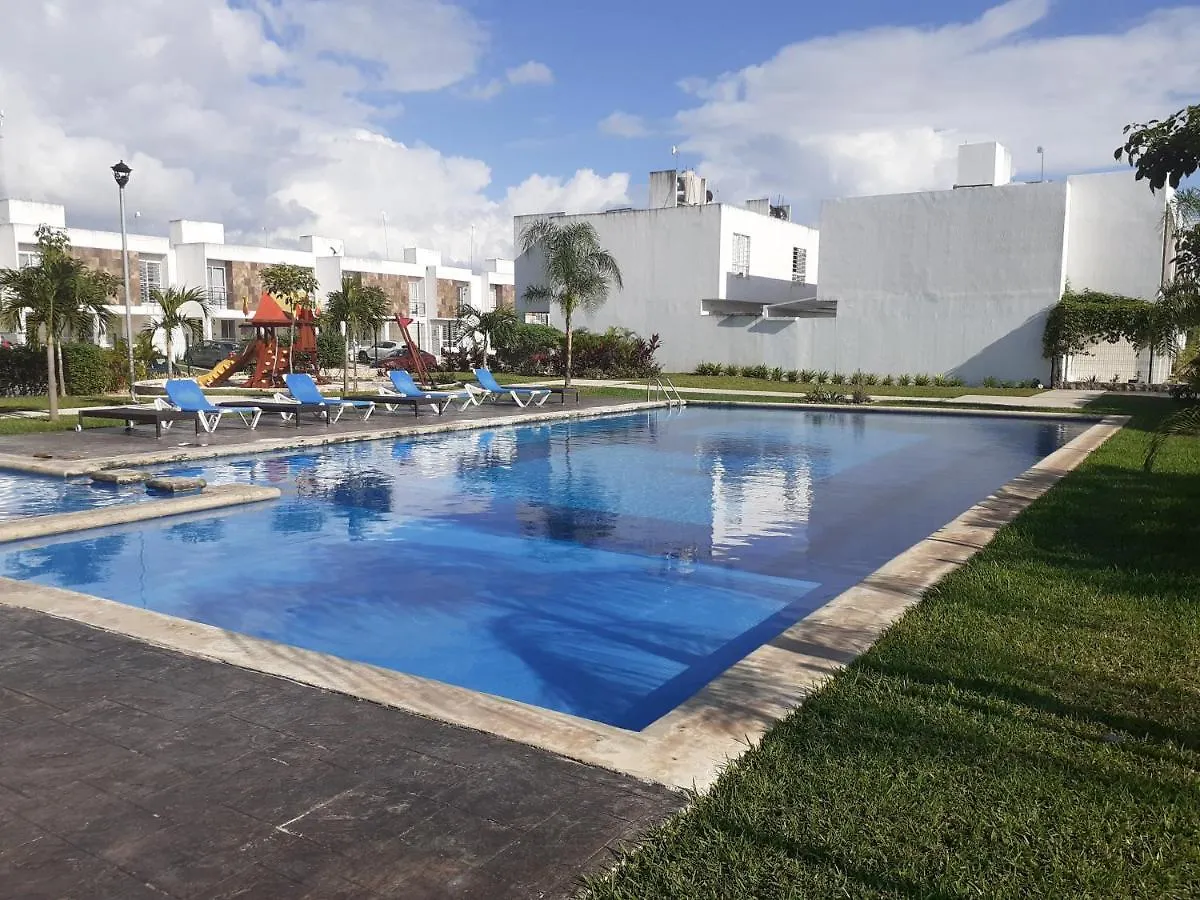 Tatil Evi Thelmar House Playa Del Carmen Villa